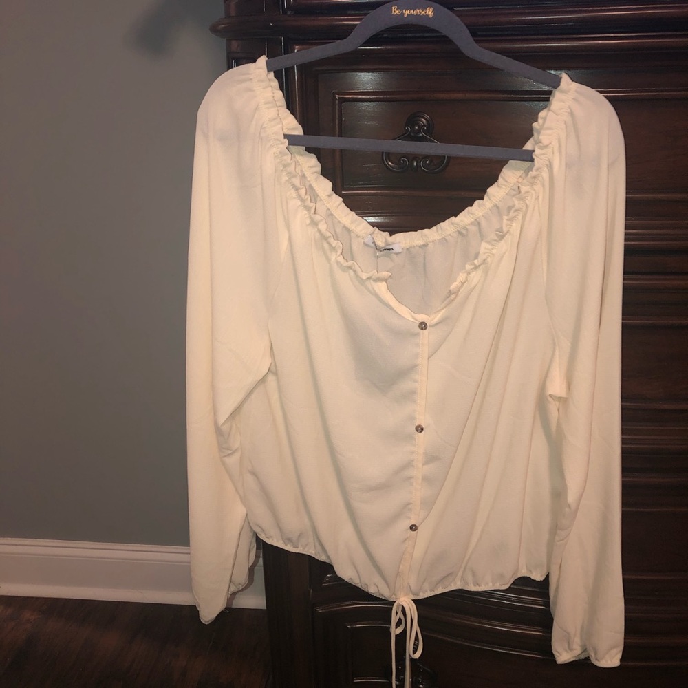 Off shoulder blouse